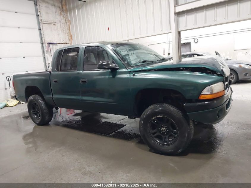 2000 Dodge Dakota Slt/Sport VIN: 1B7HG2AZ7YS777329 Lot: 41592831