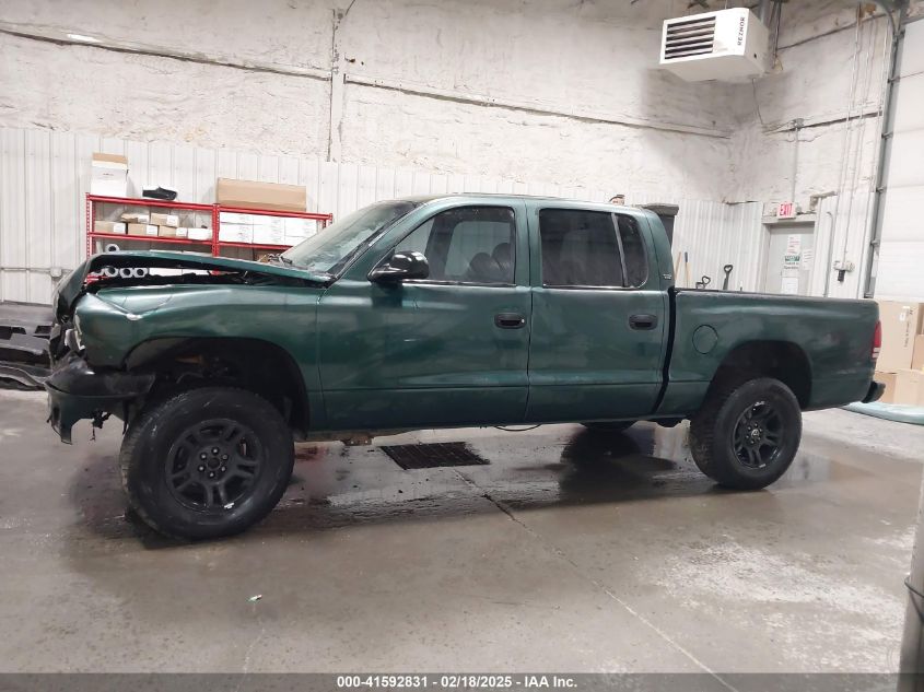 2000 Dodge Dakota Slt/Sport VIN: 1B7HG2AZ7YS777329 Lot: 41592831