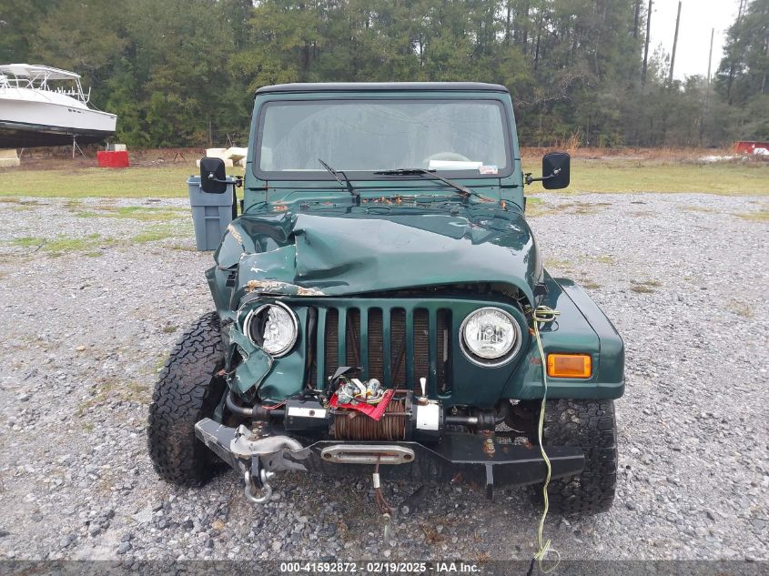 2000 Jeep Wrangler Sahara VIN: 1J4FA59SXYP701098 Lot: 41592872