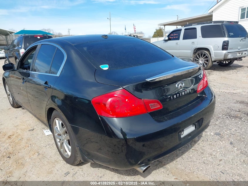 2009 INFINITI G37 VIN: JNKCV61E89M304757