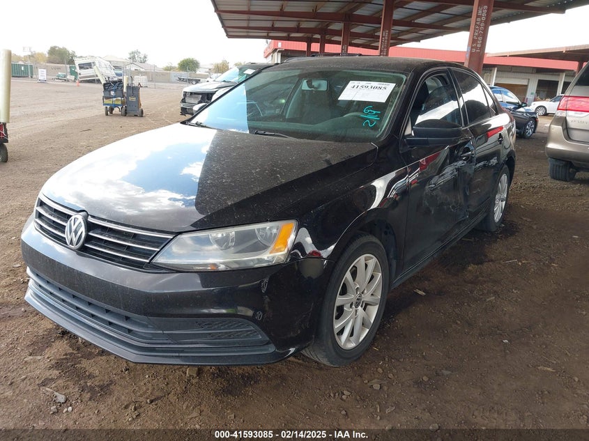 2015 VOLKSWAGEN JETTA VIN: 3VWD17AJ1FM256763