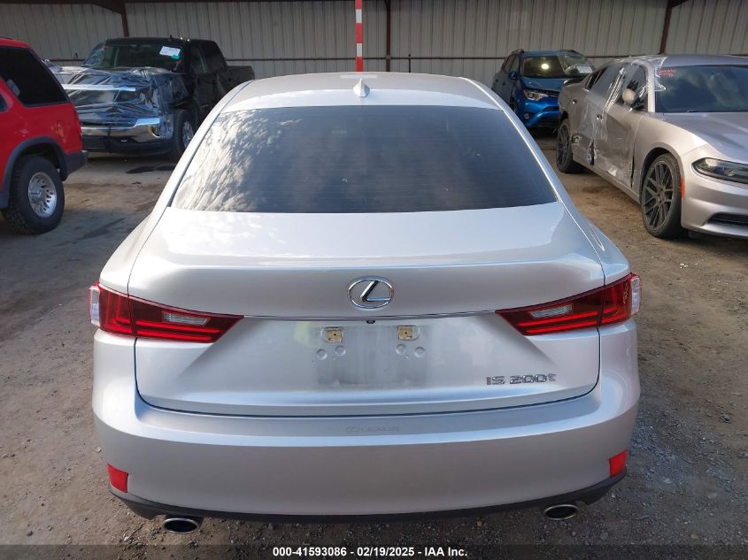 2016 Lexus Is 200T VIN: JTHBA1D24G5023283 Lot: 41593086