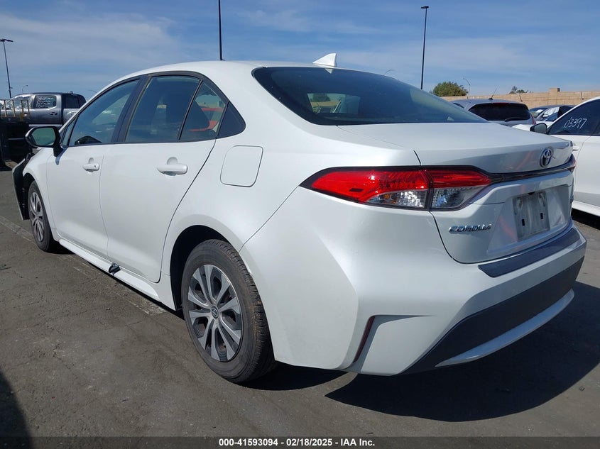 2022 TOYOTA COROLLA VIN: JTDEAMDE8N3012421