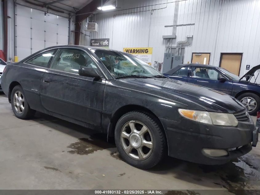 2002 Toyota Camry Solara Se V6 VIN: 2T1CF22P22C590504 Lot: 41593132