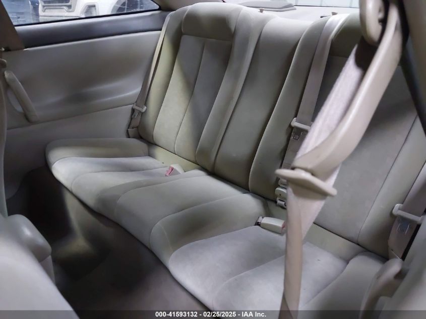 2002 Toyota Camry Solara Se V6 VIN: 2T1CF22P22C590504 Lot: 41593132