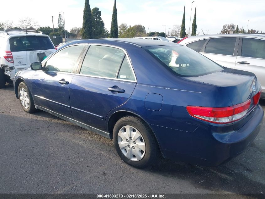 2004 Honda Accord 2.4 Lx VIN: JHMCM56324C021743 Lot: 41593279