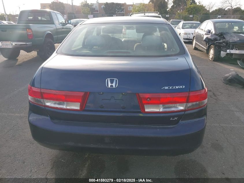 2004 Honda Accord 2.4 Lx VIN: JHMCM56324C021743 Lot: 41593279