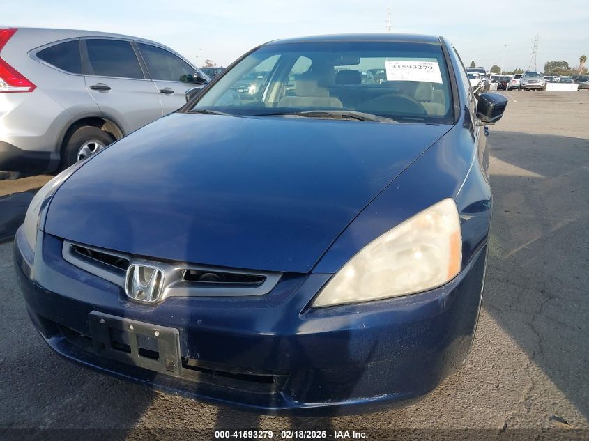 2004 Honda Accord 2.4 Lx VIN: JHMCM56324C021743 Lot: 41593279