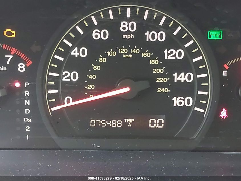 2004 Honda Accord 2.4 Lx VIN: JHMCM56324C021743 Lot: 41593279