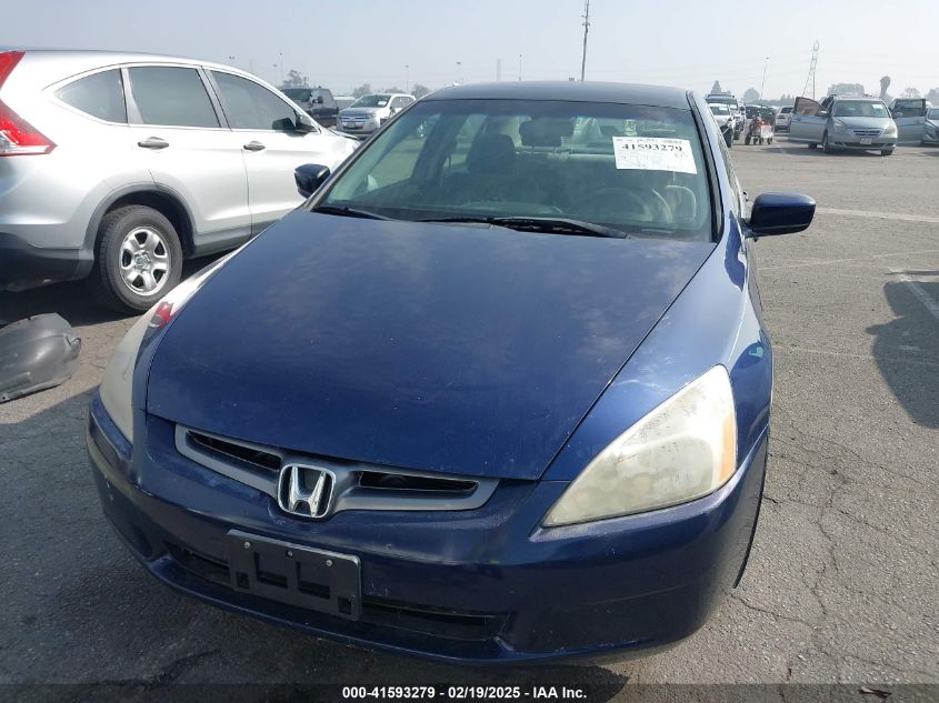 2004 Honda Accord 2.4 Lx VIN: JHMCM56324C021743 Lot: 41593279