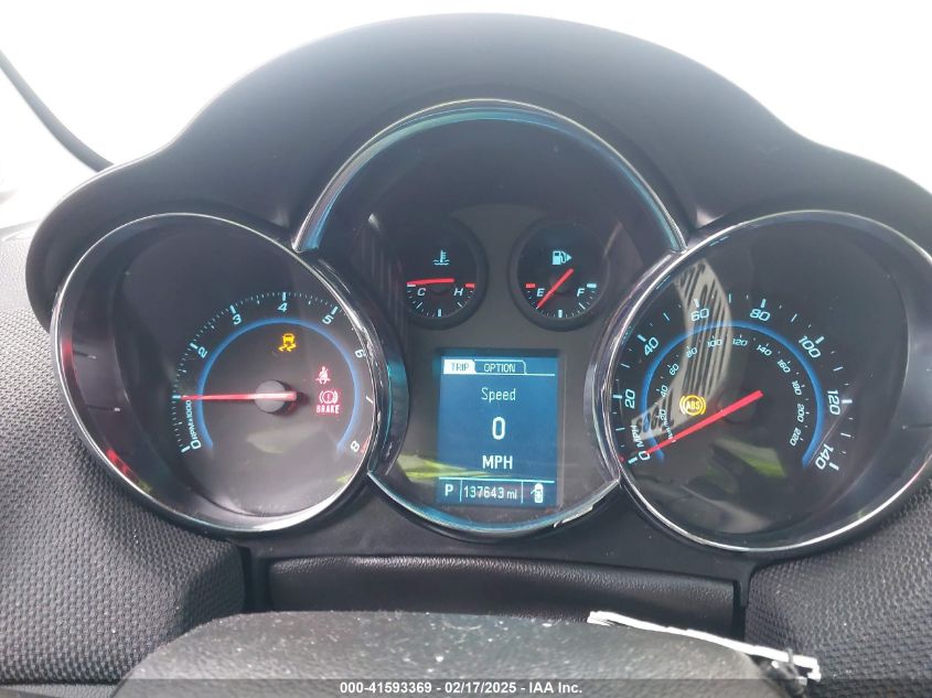 2014 Chevrolet Cruze Ltz VIN: 1G1PG5SB3E7272815 Lot: 41593369