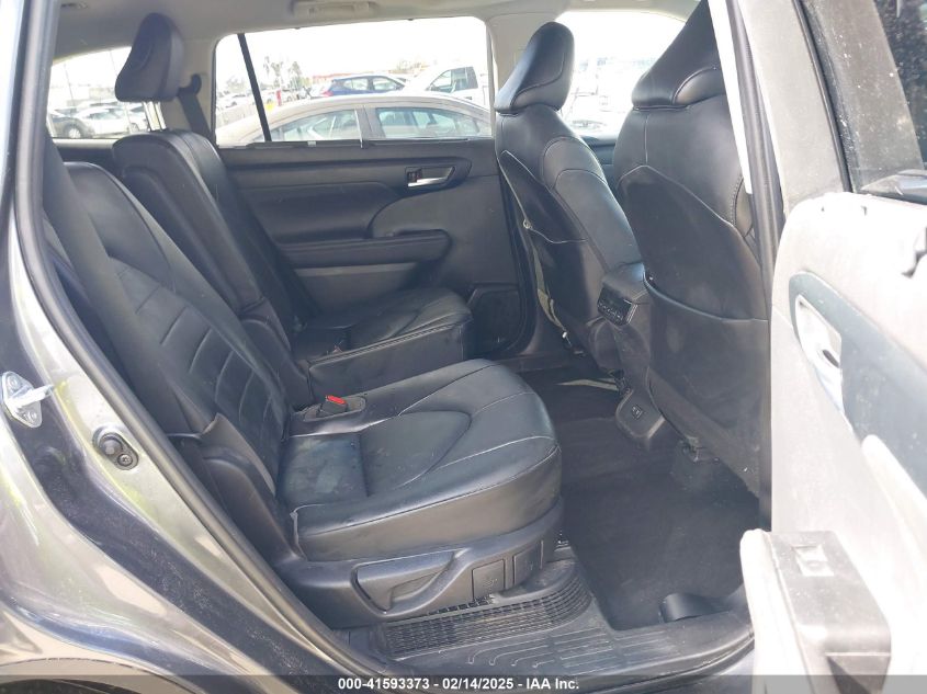 2021 Toyota Highlander Hybrid Xle VIN: 5TDHBRCH3MS51656 Lot: 41593373