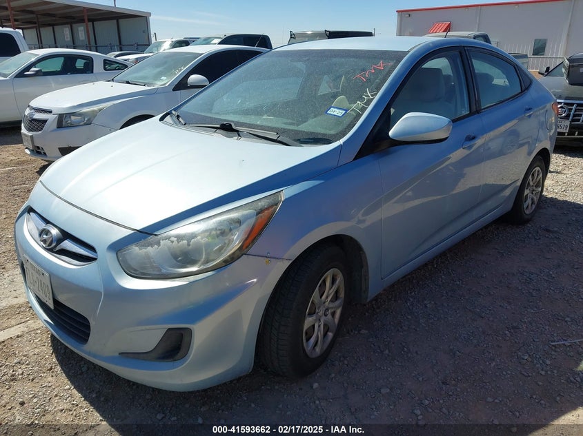 2013 HYUNDAI ACCENT VIN: KMHCT4AE0DU317504