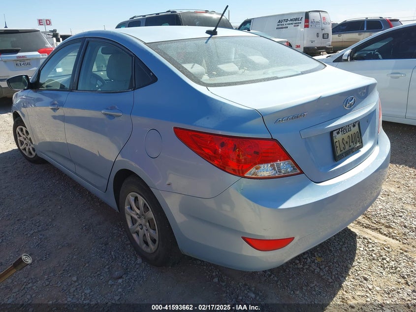 2013 HYUNDAI ACCENT VIN: KMHCT4AE0DU317504