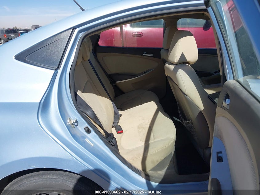 2013 HYUNDAI ACCENT VIN: KMHCT4AE0DU317504