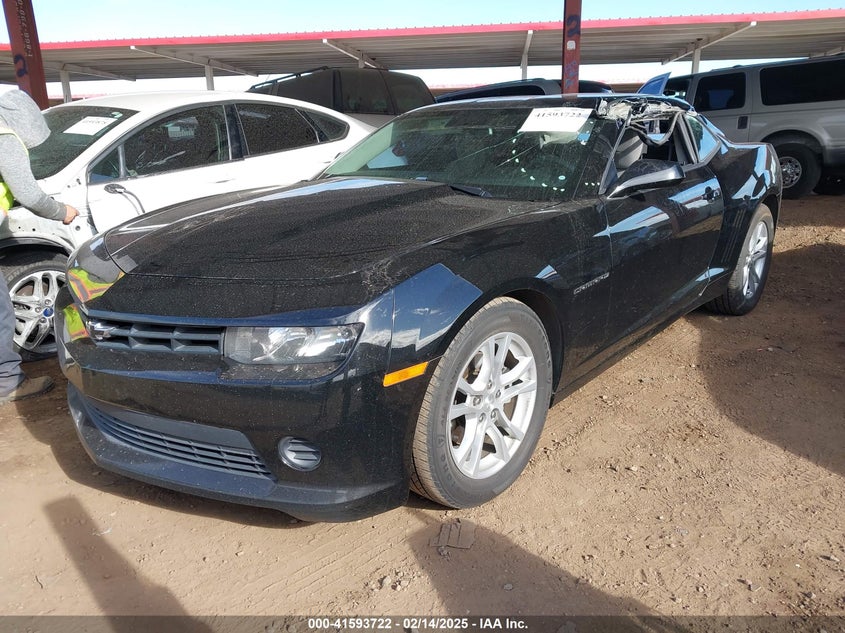 2015 CHEVROLET CAMARO VIN: 2G1FB1E37F9105011
