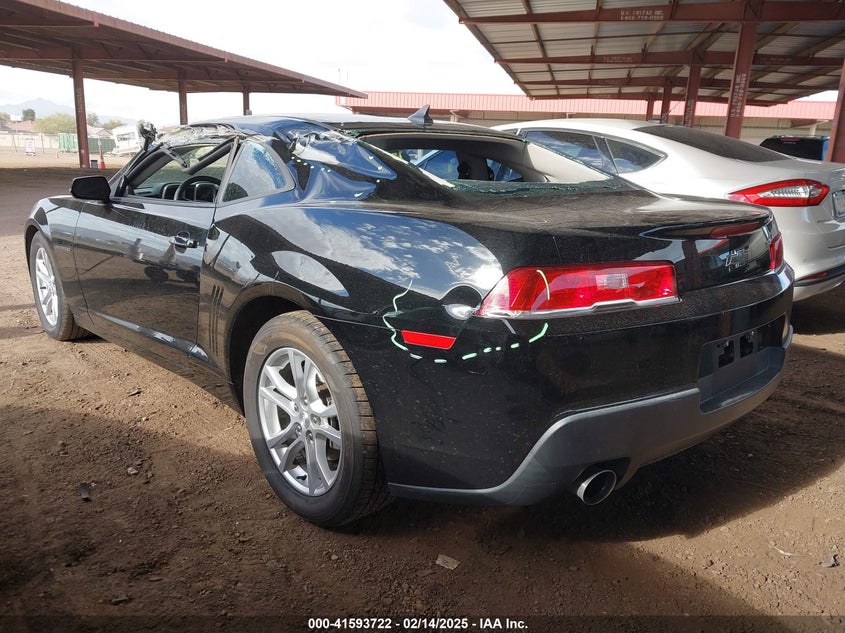 2015 CHEVROLET CAMARO VIN: 2G1FB1E37F9105011