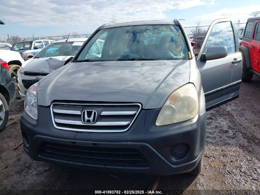 2006 Honda Cr-V Ex VIN: JHLRD78896C030459 Lot: 41593782