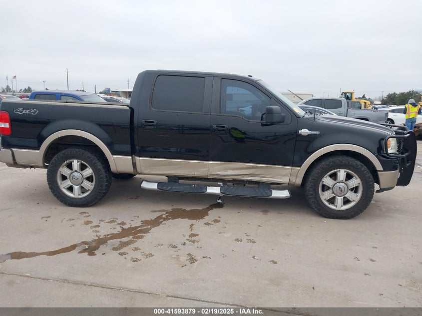 2007 FORD F-150 XLT SUPERCREW VIN: 1FTPW14V87KC13737