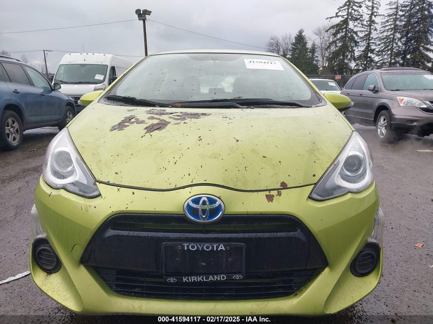 2015 TOYOTA PRIUS C VIN: JTDKDTB32F1087117