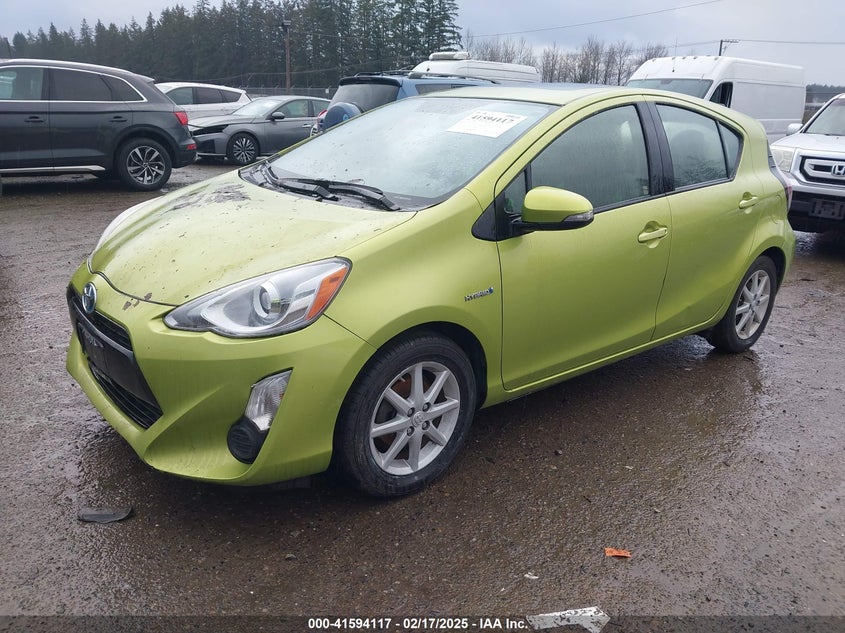 2015 TOYOTA PRIUS C VIN: JTDKDTB32F1087117
