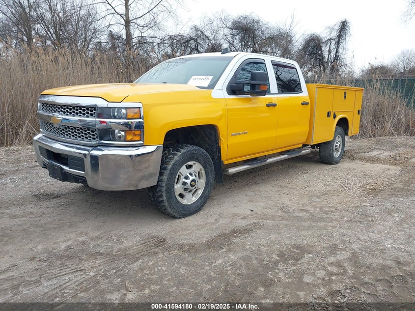 2019 CHEVROLET SILVERADO 2500HD VIN: 1GB1KSEG4KF201713