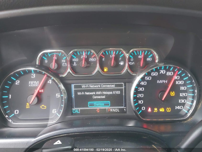2019 CHEVROLET SILVERADO 2500HD VIN: 1GB1KSEG4KF201713