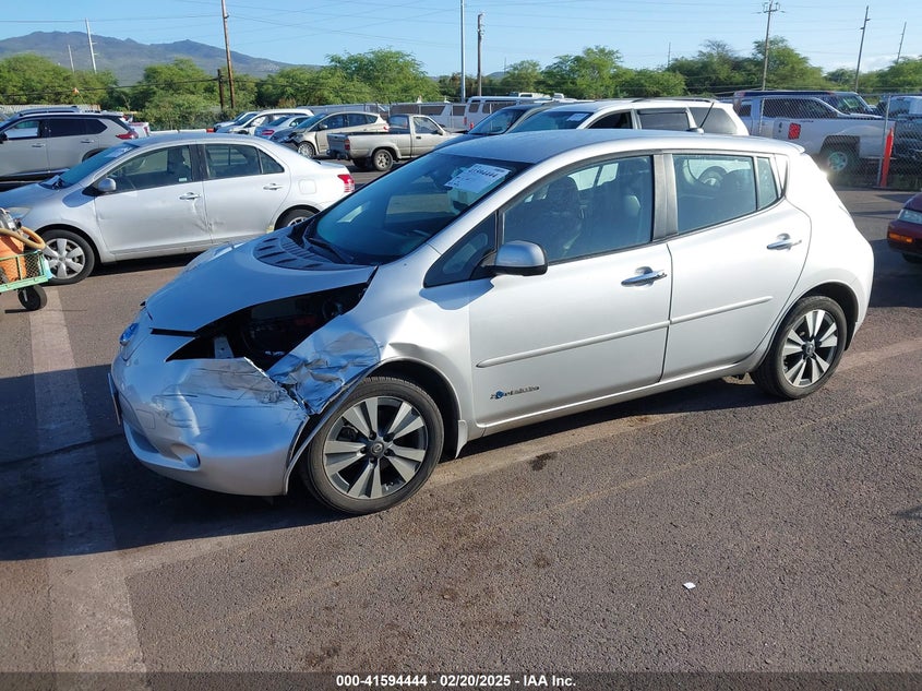 2017 NISSAN LEAF VIN: 1N4BZ0CP6HC305848