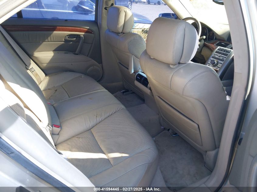 2005 Acura Rl 3.5 VIN: JH4KB16585C017578 Lot: 41594445