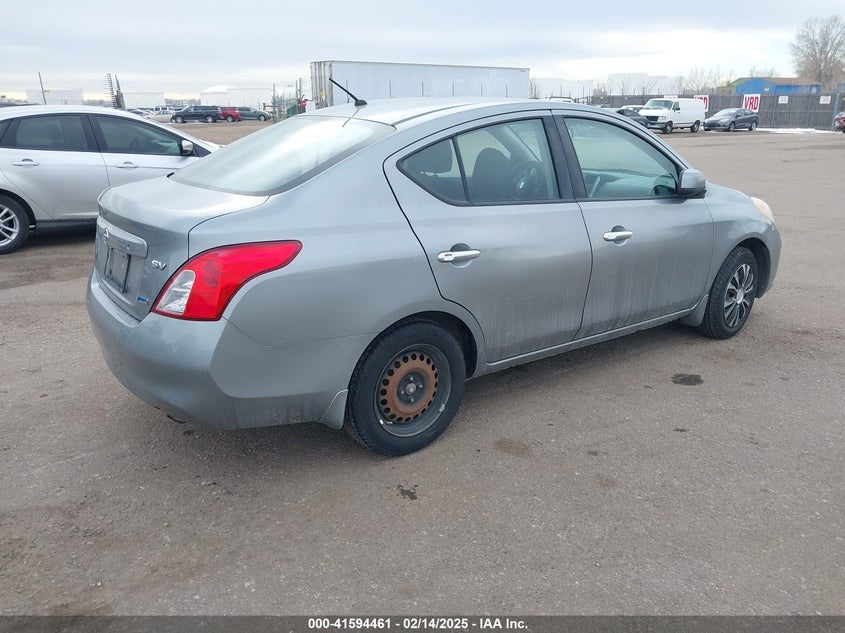 2012 NISSAN VERSA VIN: 3N1CN7AP9CL902756
