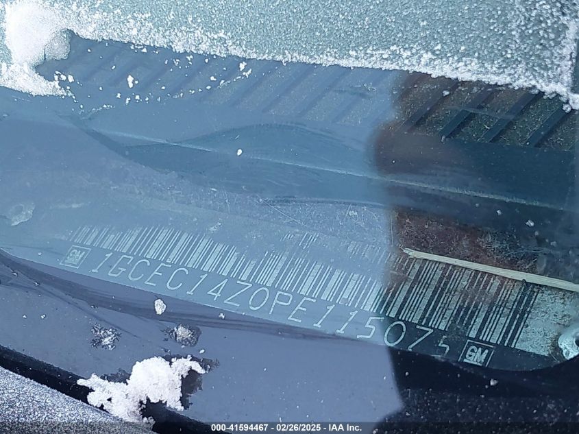 1993 Chevrolet Gmt-400 C1500 VIN: 1GCEC14Z0PE115075 Lot: 41594467