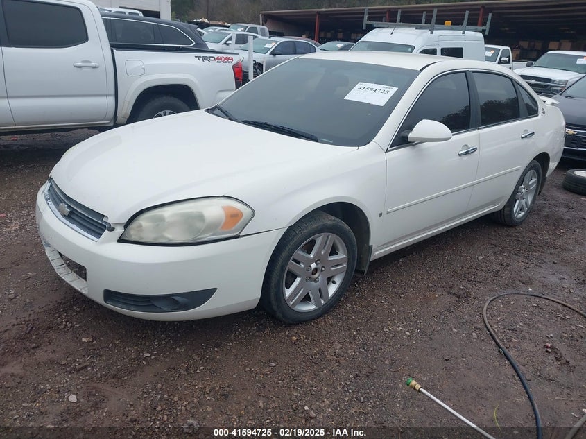 2008 CHEVROLET IMPALA VIN: 2G1WC583581321683