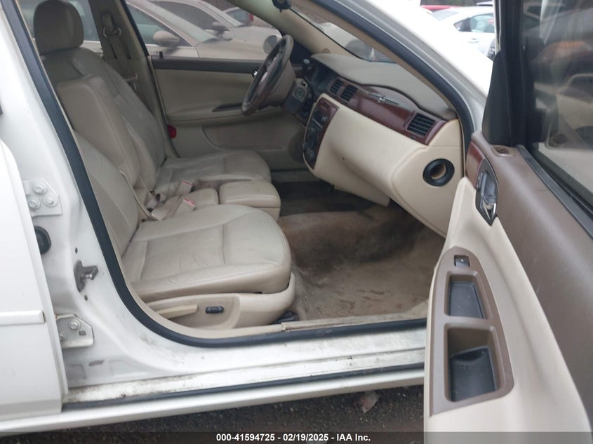 2008 CHEVROLET IMPALA VIN: 2G1WC583581321683
