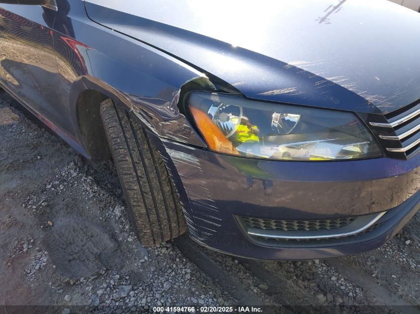 2012 Volkswagen Passat 2.5L Se VIN: 1VWBP7A30CC087890 Lot: 41594766