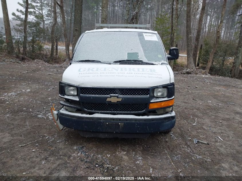 2013 Chevrolet Express 2500 Work Van VIN: 1GCWGFCA1D1131810 Lot: 41594897