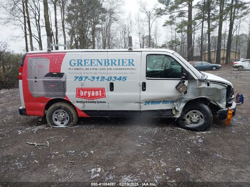 2013 Chevrolet Express 2500 Work Van VIN: 1GCWGFCA1D1131810 Lot: 41594897