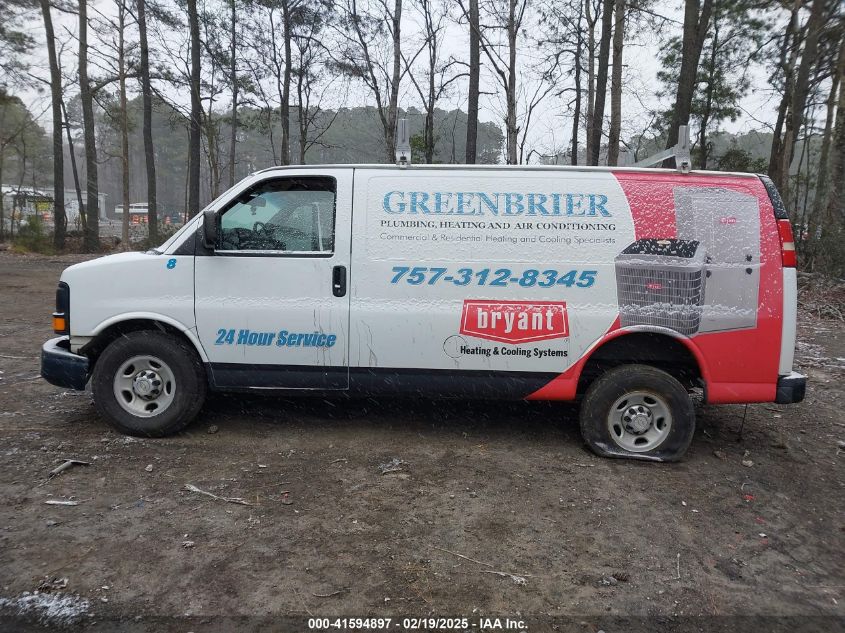 2013 Chevrolet Express 2500 Work Van VIN: 1GCWGFCA1D1131810 Lot: 41594897