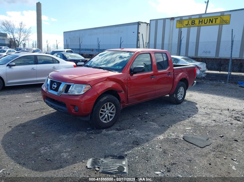 2016 NISSAN FRONTIER VIN: 1N6AD0ER3GN700847