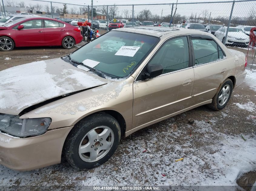 2000 Honda Accord 3.0 Ex VIN: 1HGCG1658YA095304 Lot: 41595168