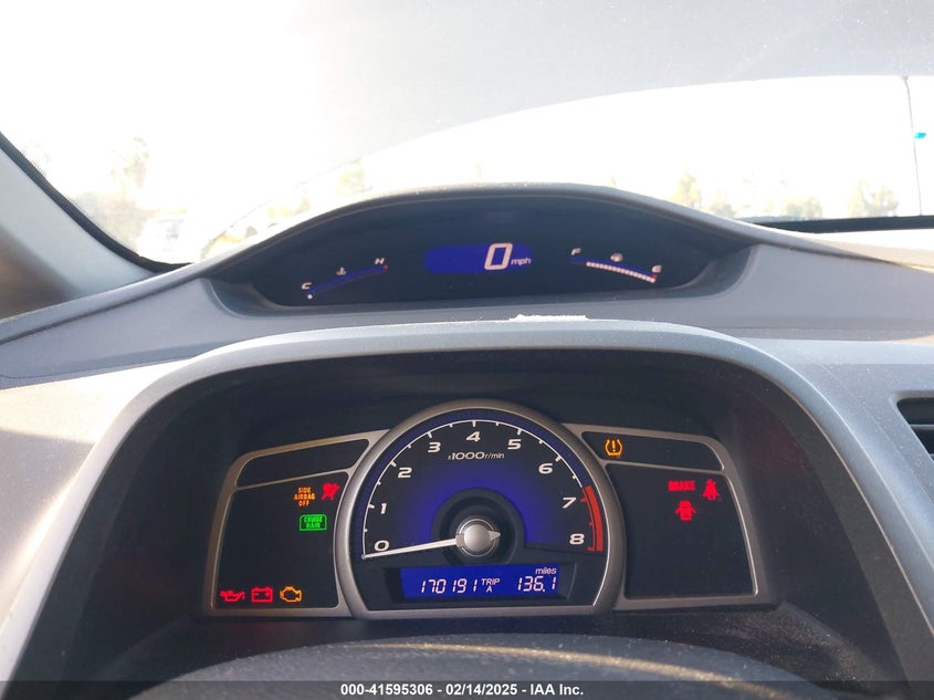 2008 HONDA CIVIC VIN: 1HGFA15588L025841