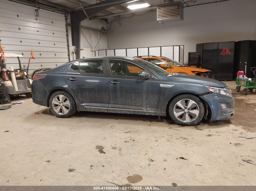 2014 Kia Optima Hybrid Ex VIN: KNAGN4AD9E5063579 Lot: 41595608