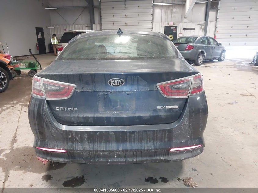 2014 Kia Optima Hybrid Ex VIN: KNAGN4AD9E5063579 Lot: 41595608