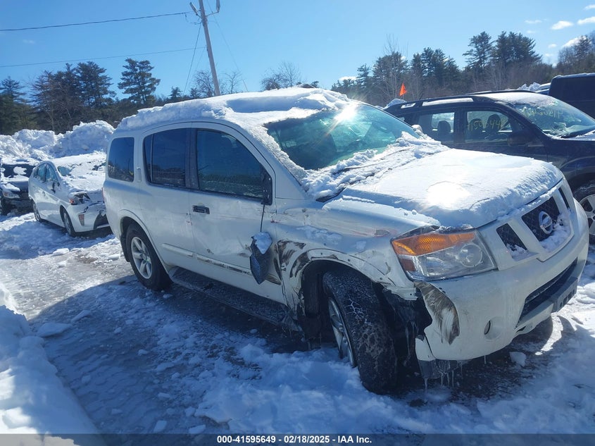 2014 Nissan Armada Sv VIN: 5N1AA0NC3EN607939 Lot: 41595649