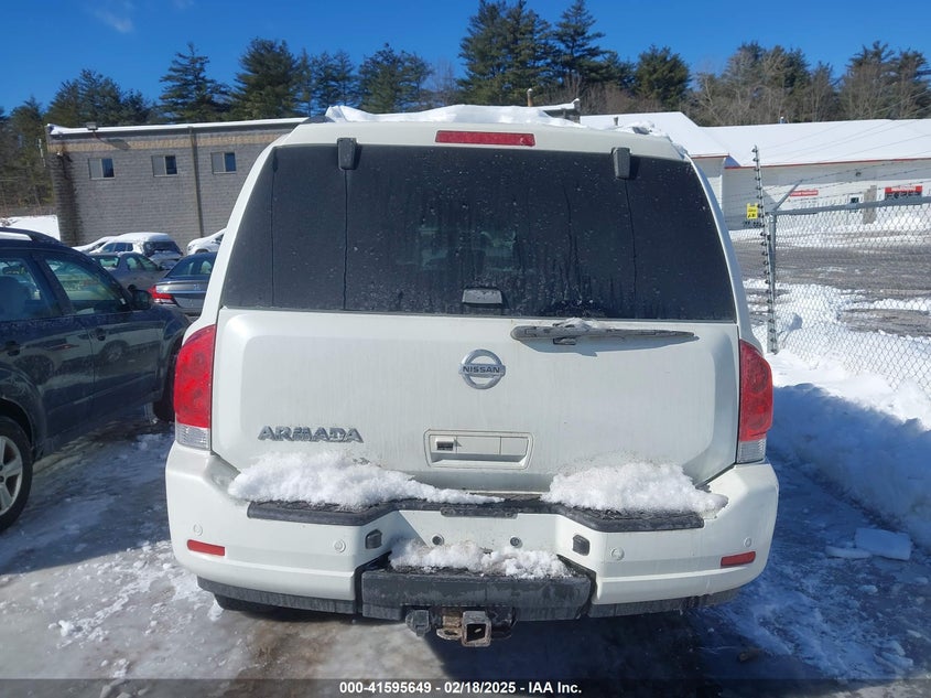 2014 Nissan Armada Sv VIN: 5N1AA0NC3EN607939 Lot: 41595649