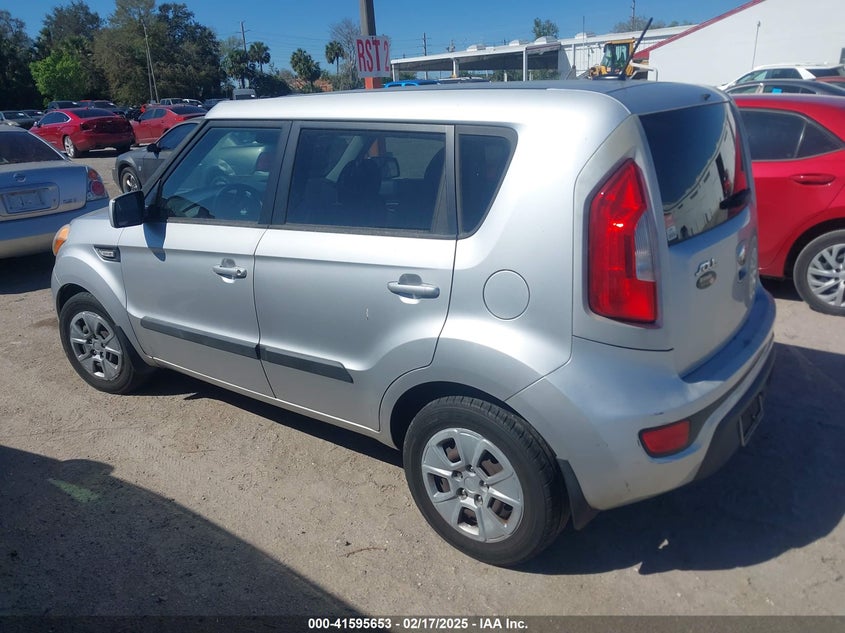 2013 KIA SOUL VIN: KNDJT2A57D7760330