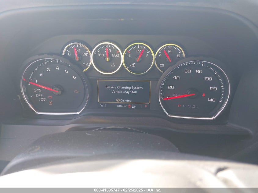 2019 CHEVROLET SILVERADO 1500 VIN: 1GCUYDED2KZ282329