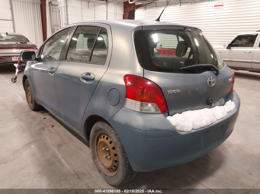 2009 TOYOTA YARIS VIN: JTDKT903395222143