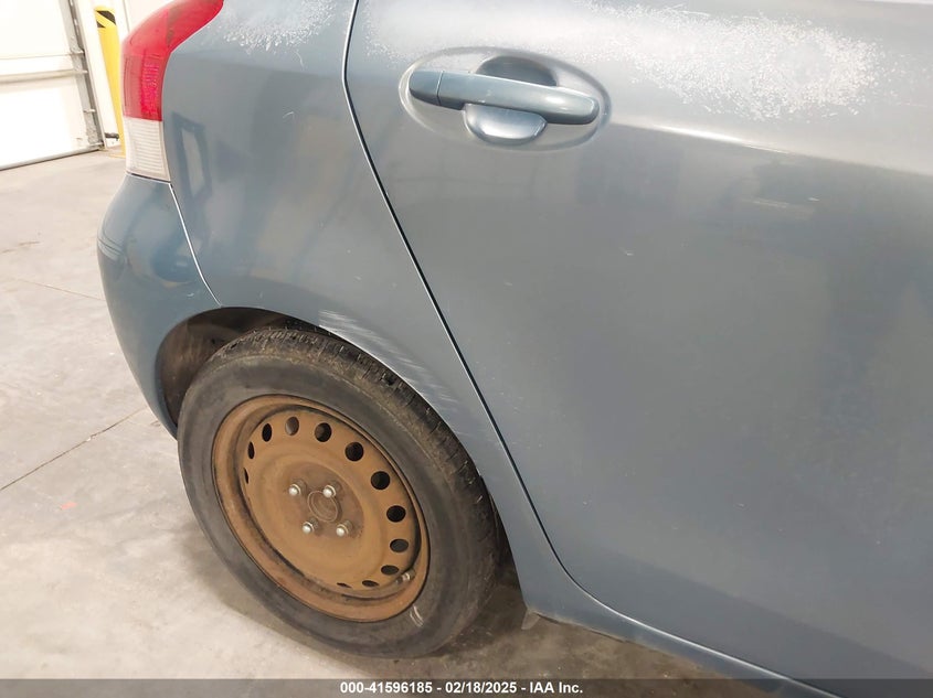 2009 TOYOTA YARIS VIN: JTDKT903395222143