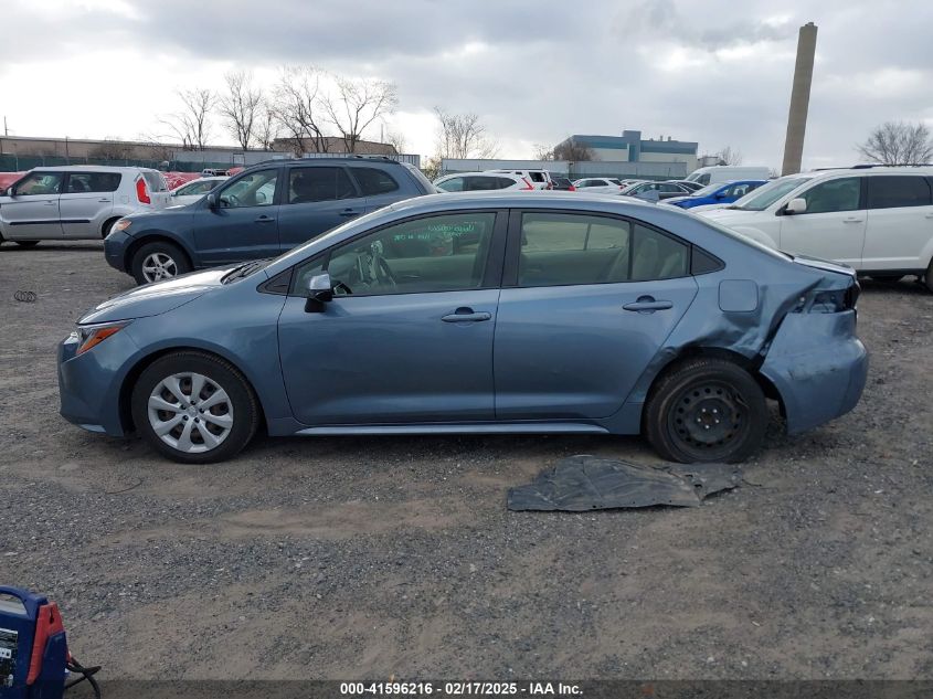 2020 Toyota Corolla Le VIN: JTDEPRAE7LJ075924 Lot: 41596216