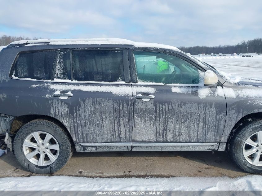 2012 Toyota Highlander Se V6 VIN: 5TDZK3EH3CS072118 Lot: 41596226